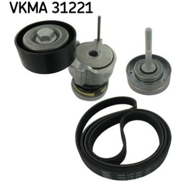 SKF VKMA 31221 Keilrippenriemensatz SKF VKMA 31221 Keilrippenriemensatz