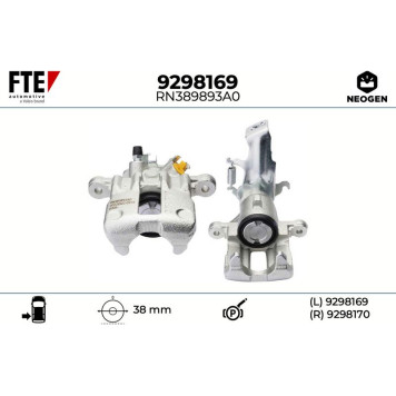 FTE 9298169 Bremssattel NEOGEN FTE 9298169 Bremssattel NEOGEN