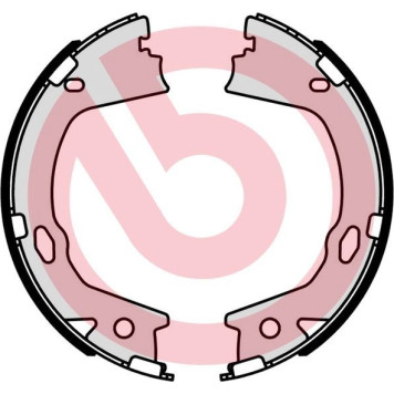 Brembo S 30 546 Bremsbackensatz, Feststellbremse ESSENTIAL LINE