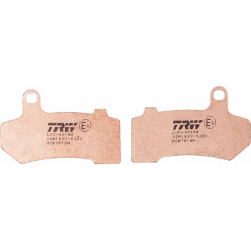 TRW MCB781SH Bremsbelagsatz, Scheibenbremse Sinter Street TRW MCB781SH Bremsbelagsatz, Scheibenbremse Sinter Street