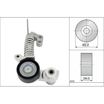 INA 534 0354 10 Riemenspanner, Keilrippenriemen
