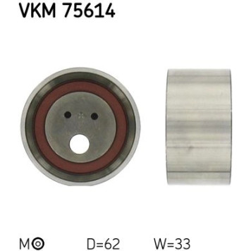 SKF VKM 75614 Spannrolle, Zahnriemen SKF VKM 75614 Spannrolle, Zahnriemen