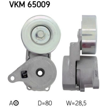 SKF VKM 65009 Spannrolle, Keilrippenriemen SKF VKM 65009 Spannrolle, Keilrippenriemen