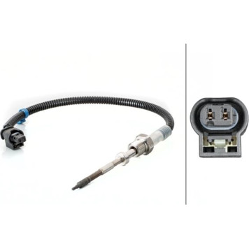 Hella 6PT 014 494-501 Sensor, Abgastemperatur Hella 6PT 014 494-501 Sensor, Abgastemperatur