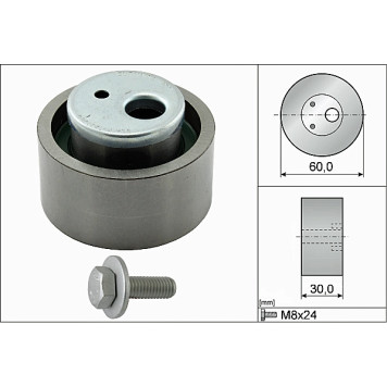 INA 531 0780 10 Spannrolle, Zahnriemen INA 531 0780 10 Spannrolle, Zahnriemen