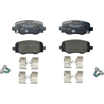 Hella 8DB 355 025-481 Bremsbelagsatz, Scheibenbremse