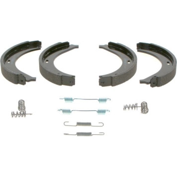 BOSCH 0 986 487 605 Bremsbackensatz, Feststellbremse