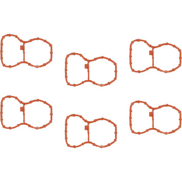 6x Victor Reinz 71-10390-00 Dichtung, Ansaugkrümmer 6 x