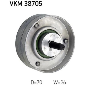 SKF VKM 38705 Umlenkrolle/Führungsrolle, Keilrippenriemen SKF VKM 38705 Umlenkrolle/Führungsrolle, Keilrippenriemen