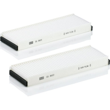 MANN-FILTER CU 3023-2 Innenraumfilter, Partikelfilter MANN-FILTER CU 3023-2 Innenraumfilter, Partikelfilter