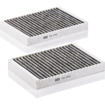 MANN-FILTER CUK 2722-2 Innenraumfilter, Aktivkohlefilter MANN-FILTER CUK 2722-2 Innenraumfilter, Aktivkohlefilter