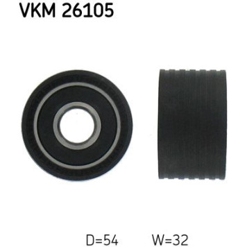 SKF VKM 26105 Umlenkrolle/Führungsrolle, Zahnriemen SKF VKM 26105 Umlenkrolle/Führungsrolle, Zahnriemen