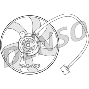Denso DER32003 Lüfter, Motorkühlung Denso DER32003 Lüfter, Motorkühlung