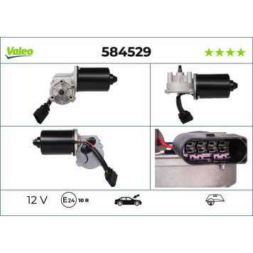 Valeo 584529 Wischermotor Valeo 584529 Wischermotor