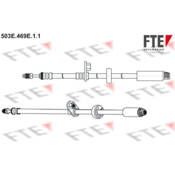 FTE 9240723 Bremsschlauch FTE 9240723 Bremsschlauch