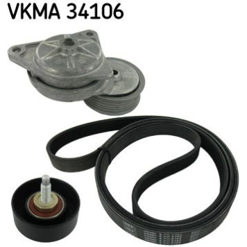 SKF VKMA 34106 Keilrippenriemensatz SKF VKMA 34106 Keilrippenriemensatz