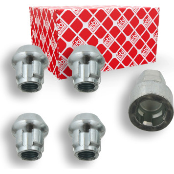 4x febi bilstein 27057 Radmutter 4 x 4x febi bilstein 27057 Radmutter 4 x
