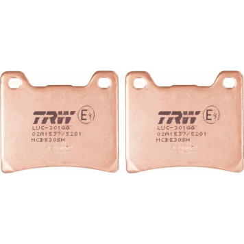 TRW MCB530SH Bremsbelagsatz, Scheibenbremse Sinter Street TRW MCB530SH Bremsbelagsatz, Scheibenbremse Sinter Street