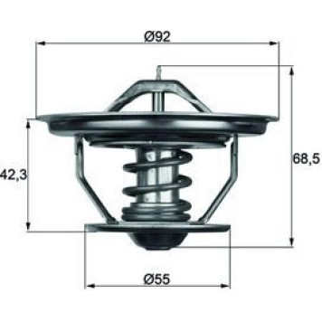 Mahle TX 35 71 Thermostat, Kühlmittel BEHR Mahle TX 35 71 Thermostat, Kühlmittel BEHR