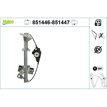 Valeo 851446 Fensterheber Valeo 851446 Fensterheber