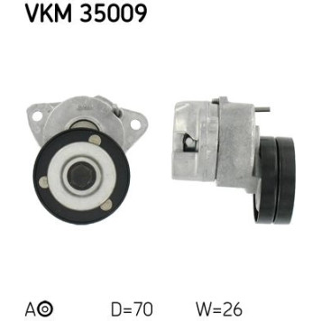 SKF VKM 35009 Spannrolle, Keilrippenriemen SKF VKM 35009 Spannrolle, Keilrippenriemen