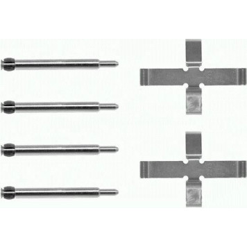Hella 8DZ 355 203-461 Zubehörsatz, Scheibenbremsbelag Hella 8DZ 355 203-461 Zubehörsatz, Scheibenbremsbelag