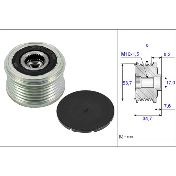 INA 535 0224 10 Generatorfreilauf INA 535 0224 10 Generatorfreilauf