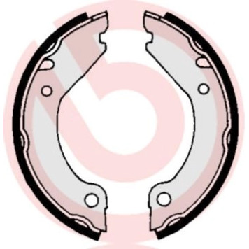 Brembo S 86 501 Bremsbackensatz, Feststellbremse ESSENTIAL LINE Brembo S 86 501 Bremsbackensatz, Feststellbremse ESSENTIAL LINE
