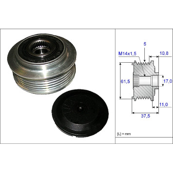 INA 535 0107 10 Generatorfreilauf INA 535 0107 10 Generatorfreilauf