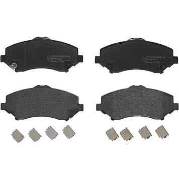 Brembo P 11 025 Bremsbelagsatz, Scheibenbremse PRIME LINE
