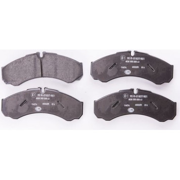 Hella 8DB 355 005-411 Bremsbelagsatz, Scheibenbremse