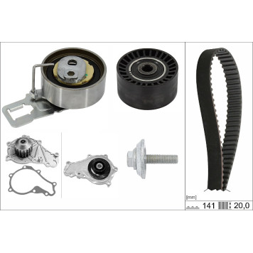INA 530 0698 30 Wasserpumpe + Zahnriemensatz INA 530 0698 30 Wasserpumpe + Zahnriemensatz