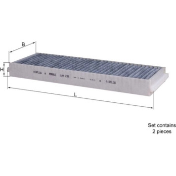 Knecht LAK 239/S Filter, Innenraumluft