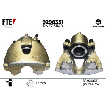 FTE 9298351 Bremssattel NEOGEN FTE 9298351 Bremssattel NEOGEN