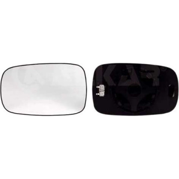 2x Alkar 6433228 Spiegelglas, Außenspiegel 2 x
