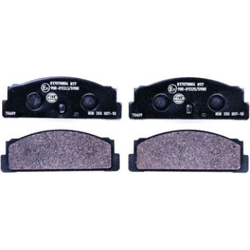 Hella 8DB 355 007-101 Bremsbelagsatz, Scheibenbremse