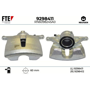 FTE 9298411 Bremssattel NEOGEN FTE 9298411 Bremssattel NEOGEN