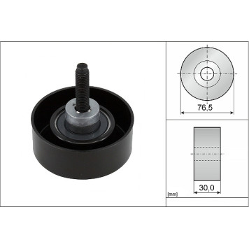 INA 532 0458 10 Umlenkrolle/Führungsrolle, Keilrippenriemen INA 532 0458 10 Umlenkrolle/Führungsrolle, Keilrippenriemen
