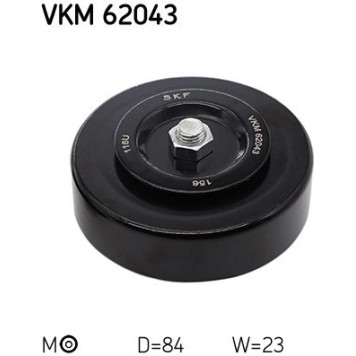 SKF VKM 62043 Spannrolle, Keilrippenriemen SKF VKM 62043 Spannrolle, Keilrippenriemen