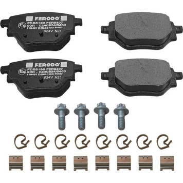 Ferodo FDB5196 Bremsbelagsatz, Scheibenbremse PREMIER ECO FRICTION Ferodo FDB5196 Bremsbelagsatz, Scheibenbremse PREMIER ECO FRICTION