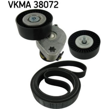 SKF VKMA 38072 Keilrippenriemensatz