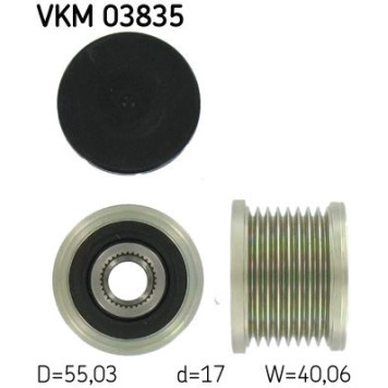 SKF VKM 03835 Generatorfreilauf