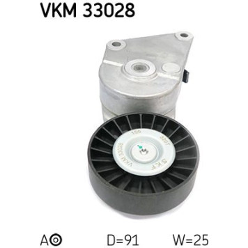 SKF VKM 33028 Spannrolle, Keilrippenriemen