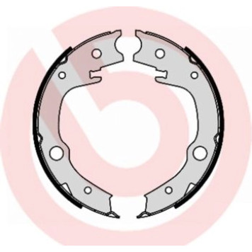 Brembo S 83 551 Bremsbackensatz, Feststellbremse ESSENTIAL LINE Brembo S 83 551 Bremsbackensatz, Feststellbremse ESSENTIAL LINE