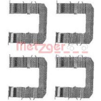 Metzger 109-1735 Zubehörsatz, Scheibenbremsbelag Metzger 109-1735 Zubehörsatz, Scheibenbremsbelag