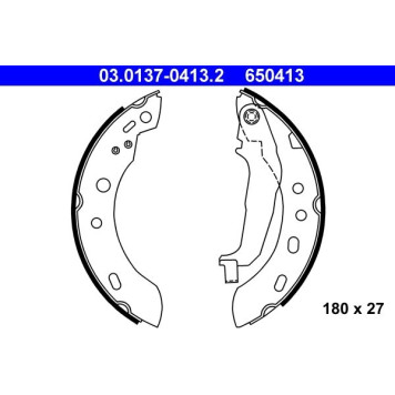 ATE 03.0137-0413.2 Bremsbackensatz ATE 03.0137-0413.2 Bremsbackensatz