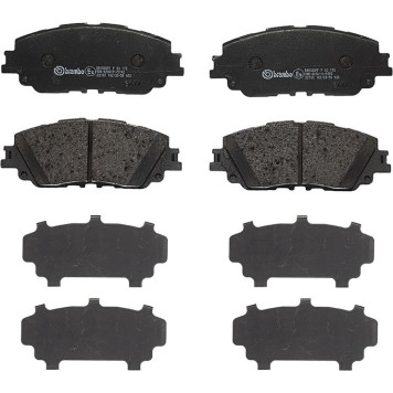 Brembo P 83 172 Bremsbelagsatz, Scheibenbremse PRIME LINE