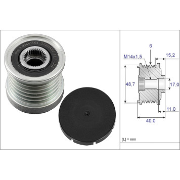 INA 535 0038 10 Generatorfreilauf INA 535 0038 10 Generatorfreilauf