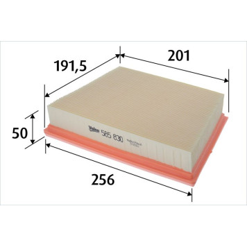 Valeo 585830 Luftfilter