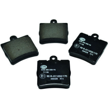 Hella 8DB 355 008-961 Bremsbelagsatz, Scheibenbremse Hella 8DB 355 008-961 Bremsbelagsatz, Scheibenbremse